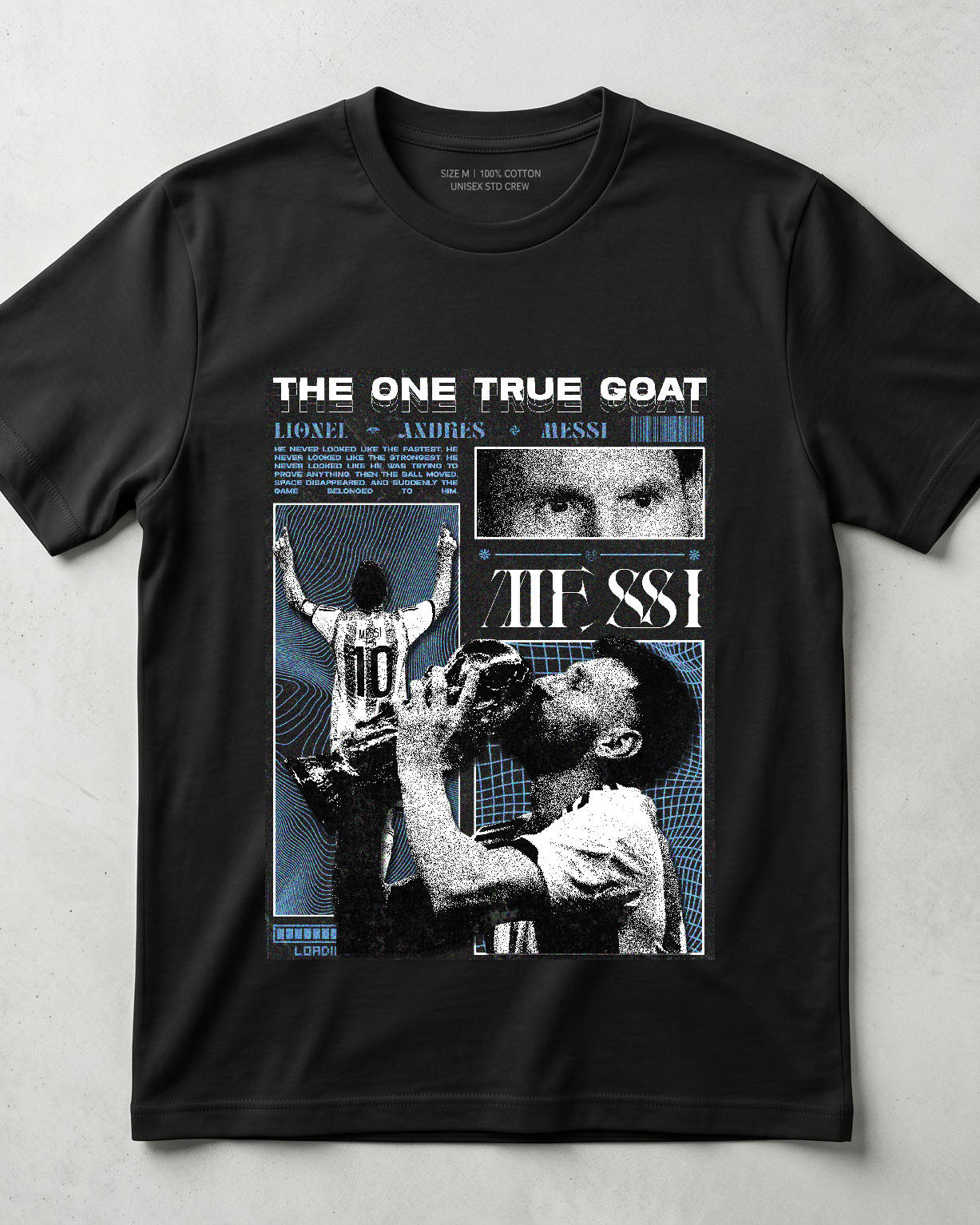 Messi Unisex Standard Crew T-Shirt | FIFA 2026