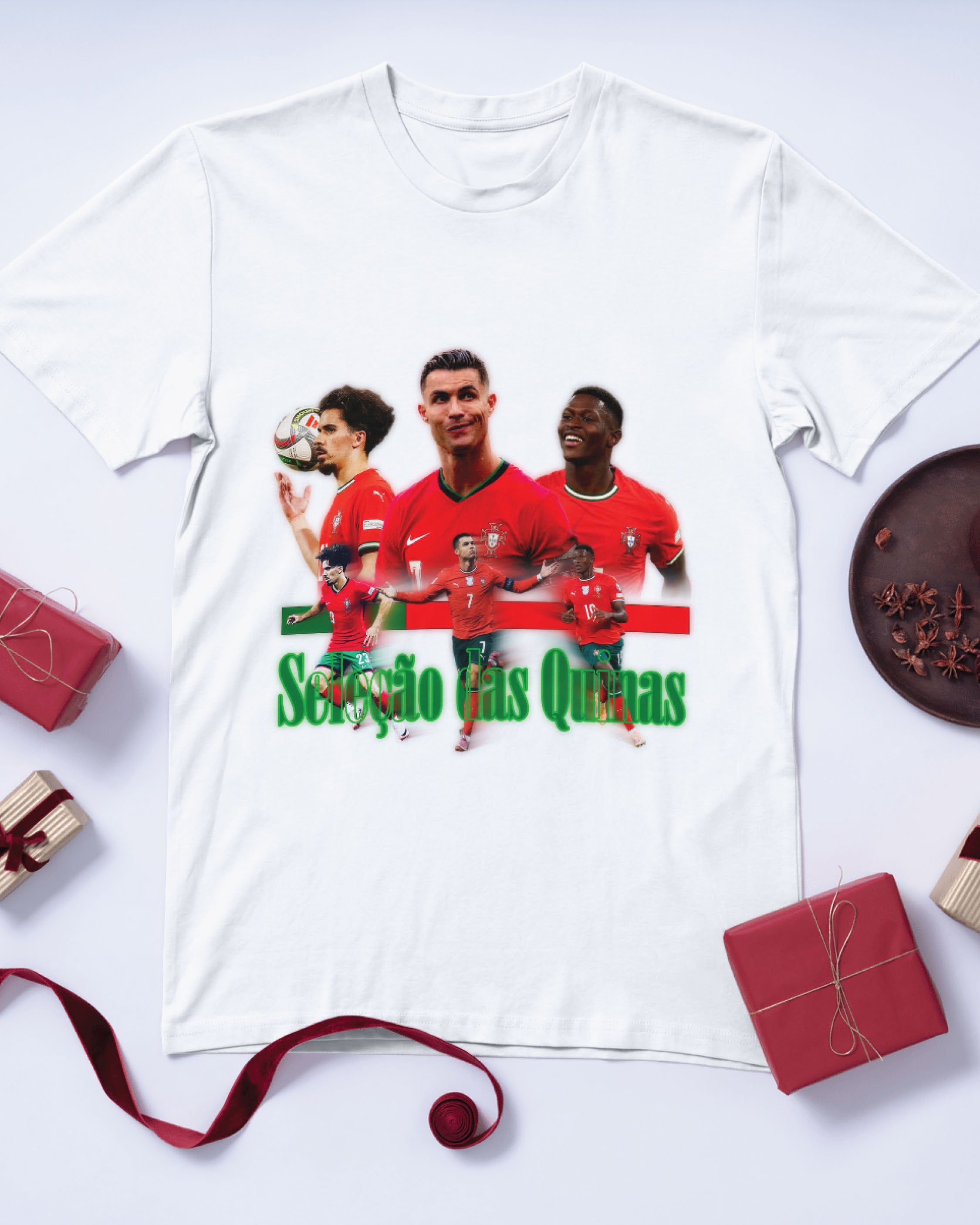 Portugal Unisex Standard Crew T-Shirt | FIFA 2026